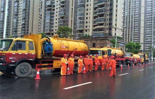 康巴什市政管道清淤